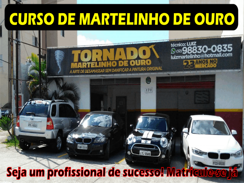 curso de martelinho de ouro sjc