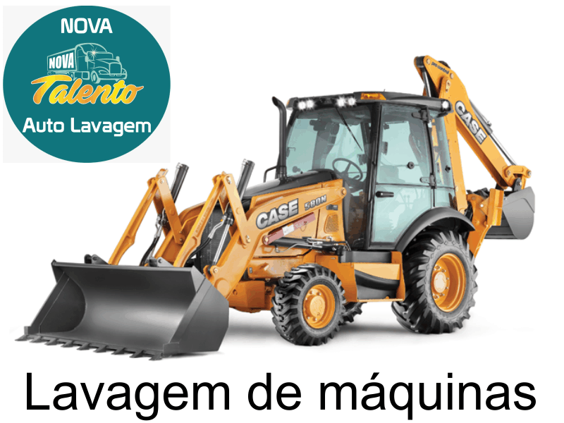 lavagem de retro escavadeira sjc