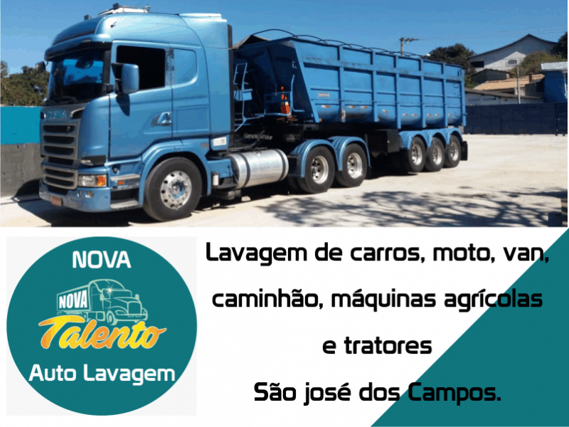 nova talento auto lavagem caminhão sjc