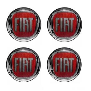 Emblema FIAT roda esportiva sjc