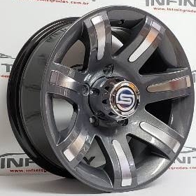 Roda aro 16 6-140 S10 L200 Triton Scorro sjc