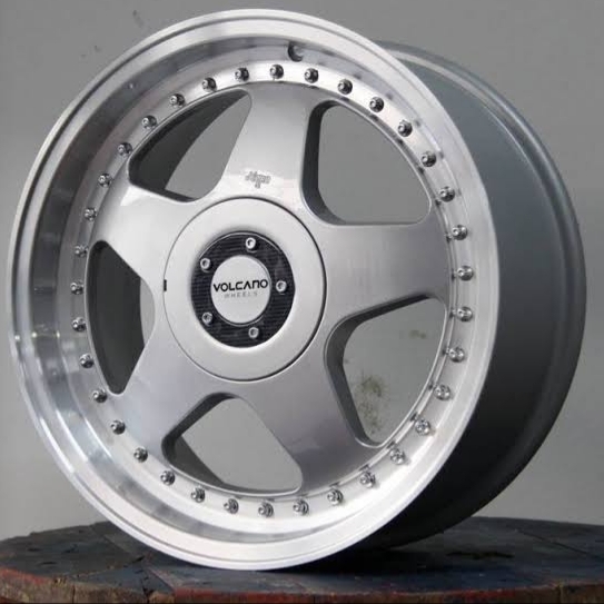 Roda aro 17 Vulcano multi furo 4-100 4-108 sjc