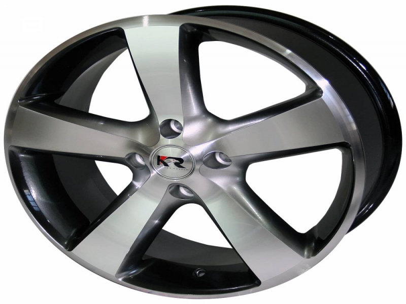 Roda esportiva KR k27 aro 14 furação 4-100 Fiat Vw GM sjc