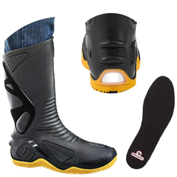 bota motociclista motosafe impermeável moto trilha