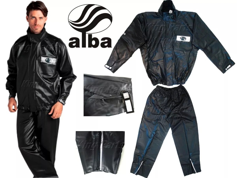 conjunto capa chuva alba europa motociclista moto boy p m g