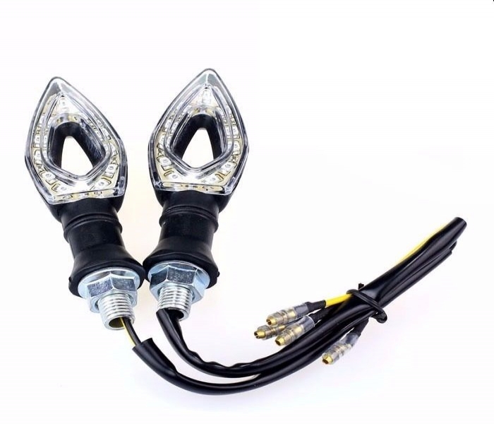 Seta pisca led moto Honda Xre Cb 300 Twister Tornado 250 Hornet 600 dafra apache