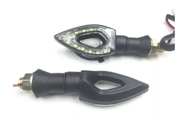 Setas Pisca Moto Led Cb 300 Xre Fazer Cbx 250 Titan