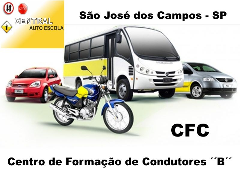 AUTO ESCOLA E CFC SJC CNH CARRO MOTO ONIBUS