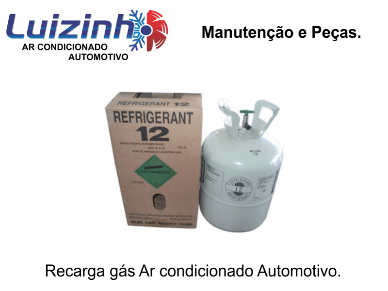 recarga gas ar condicionado automotivo sap