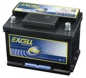 Bateria Excell Free 60AH EXF60DD - SELADA