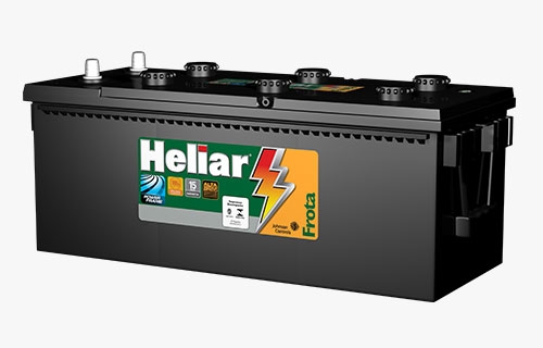 Baterias Heliar caminhão trator 150 A, 170 A, 180 A