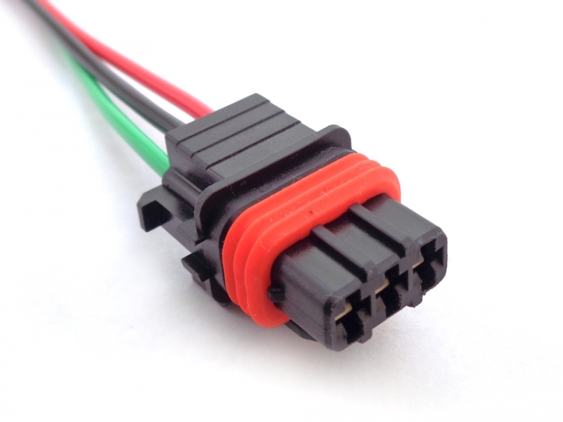 Conector Plug Chicote Bobina Ignição Palio Brava Siena Bravo