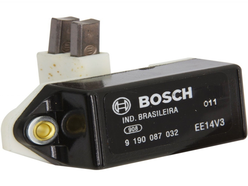 REGULADOR VOLTAGEM ALTERNADOR BOSCH 12V GOL PARATI SAVEIRO MONZA UNO FIROINO