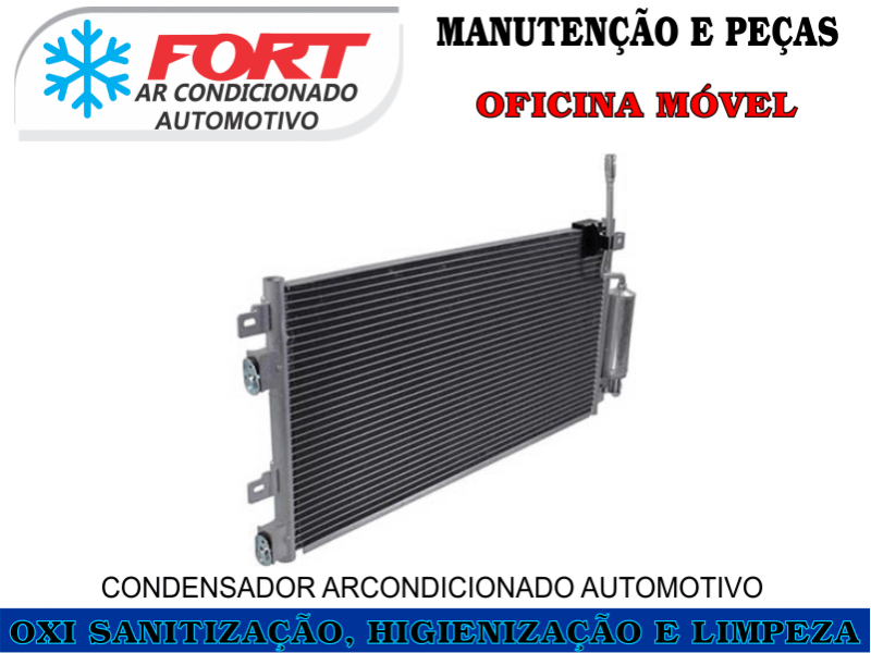 Condensador arcondicionado automotivo sap