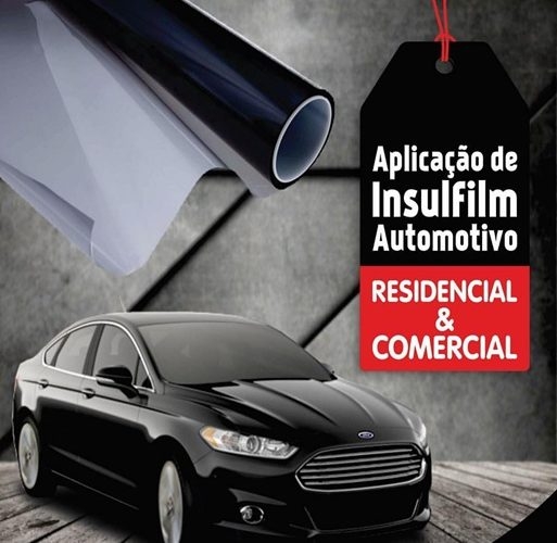 Fort película de controle solar insulfilm sap