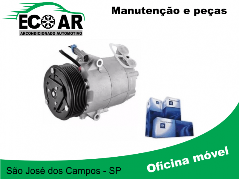 Compressor ar condicionado GM Cobalt sjc