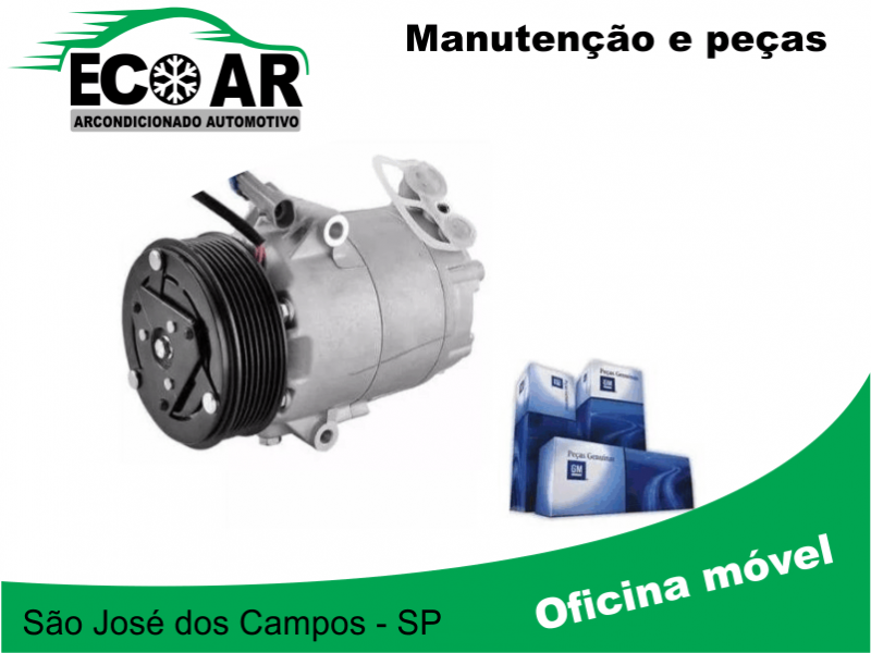 Compressor ar condicionado GM Onix sjc