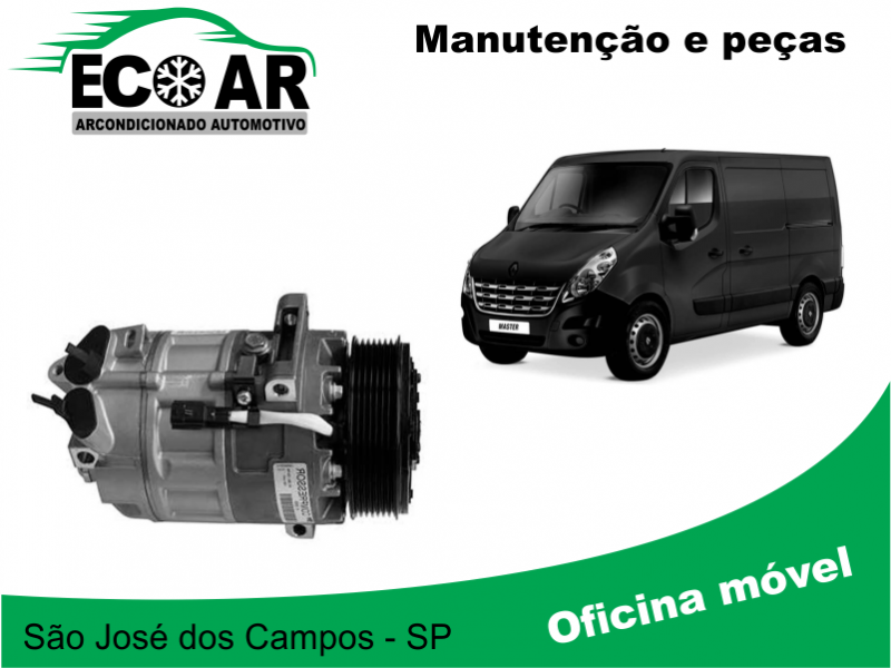 Compressor Ar Condicionado Renault Master 2013 14 15 16 17 2018 sjc