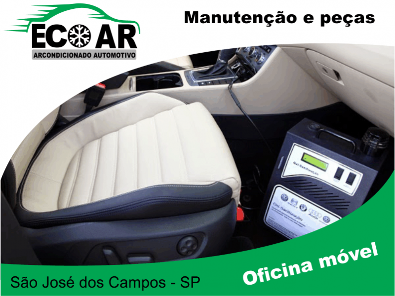 Higienização oxi sanitização arcondicionado automotivo sjc