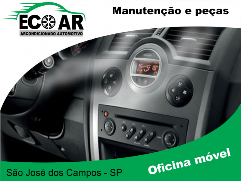 Limpeza e oxi sanitização de arcondicionado automotivo sjc