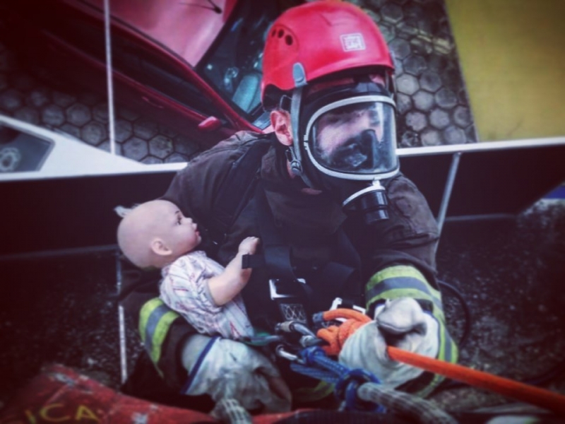 curso Bombeiro Civil - Resgate em Altura