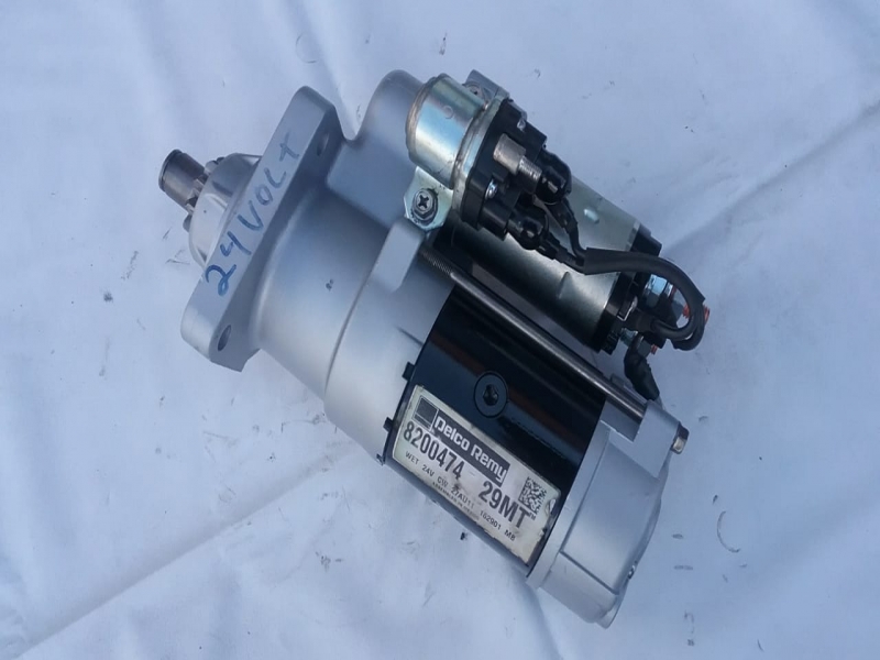 Motor partida arranque Delco Remi 24 volts 8200474 VW Delivery 9150 E 13180 E 15190 E Ford Carg