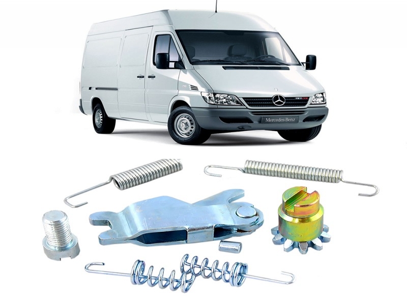 Kit Reparo Sapata Freio Traseira Sprinter CDI 311 313 413 2001 2002 2003 2004 2005 2006 2007 20