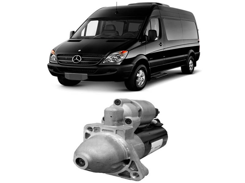 Motor Partida Arranque Mercedes Benz Sprinter 415 CDI 2012 a 2018 sjc