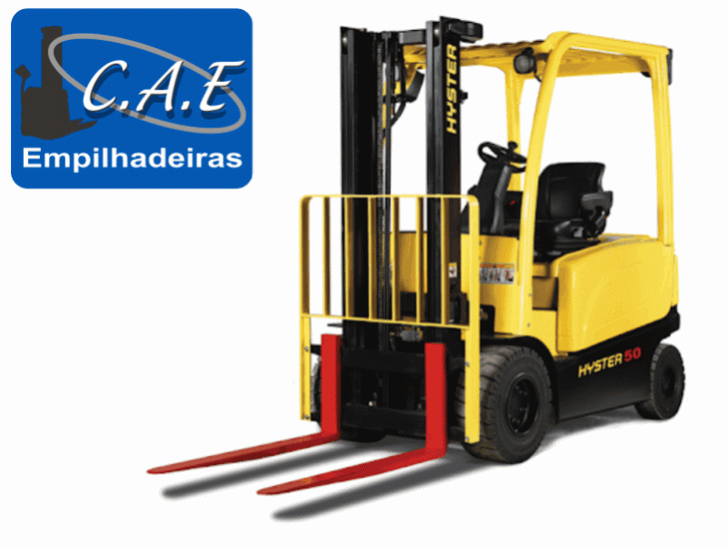 Locação empilhadeira elétrica Hyster E50 XL 2000 kg sjc