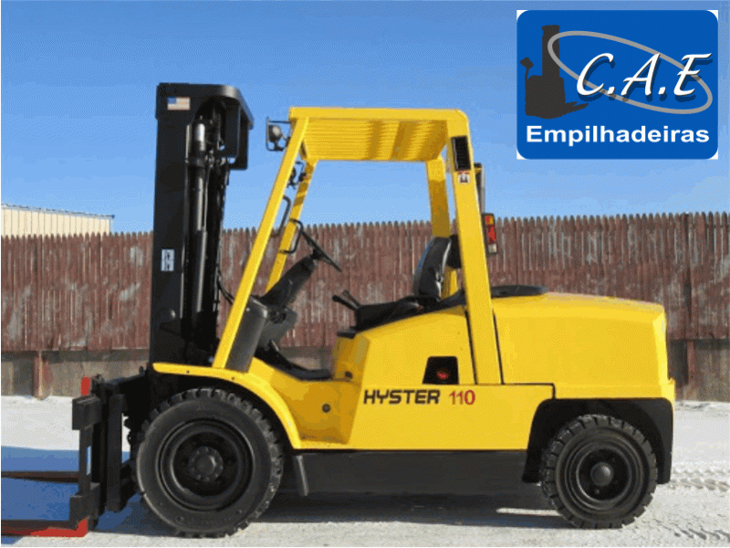 Locação empilhadeira Hyster h110 XM 1500 kg sjc