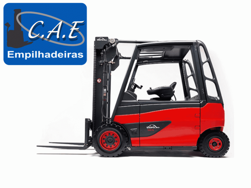 Locação empilhadeira Linde E25 elétrica 2500 kg sjc