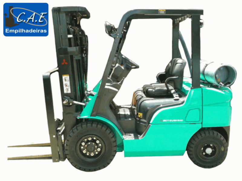 Locação empilhadeira Mitsubishi FG 25 NM 2500kg sjc