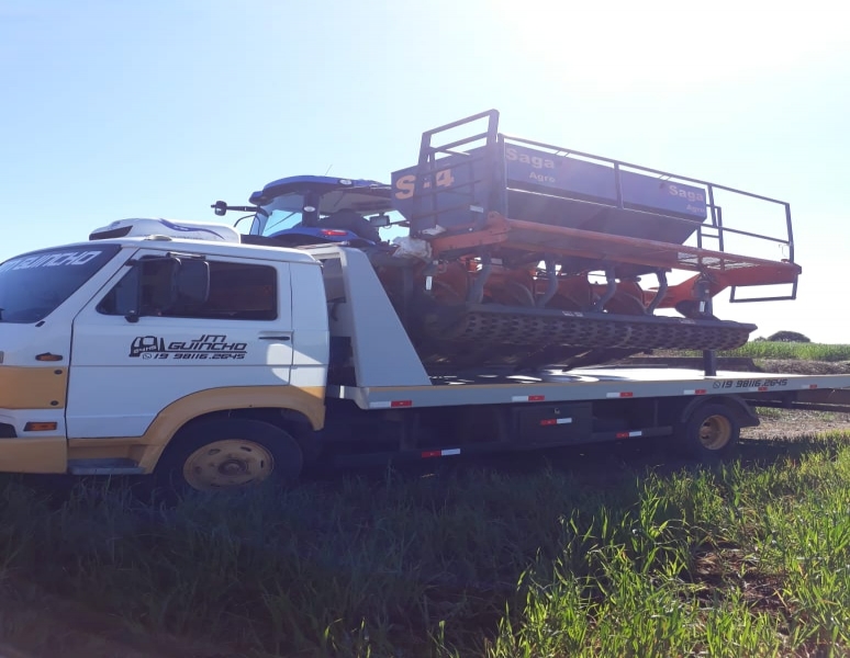 guincho transporte de máquina agrícola piracicaba