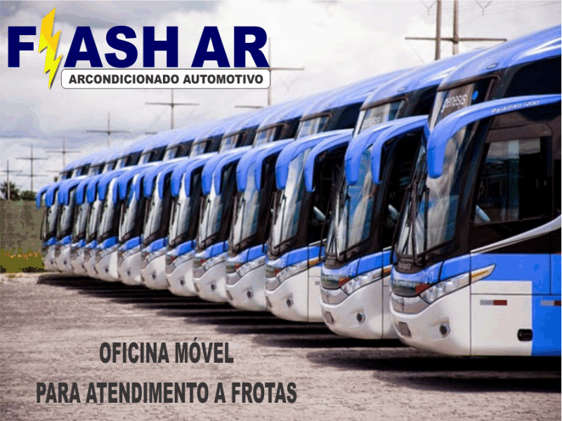 ARCONDICIONADO AUTO OFICINA MÓVEL FROTA ONIBUS SJC