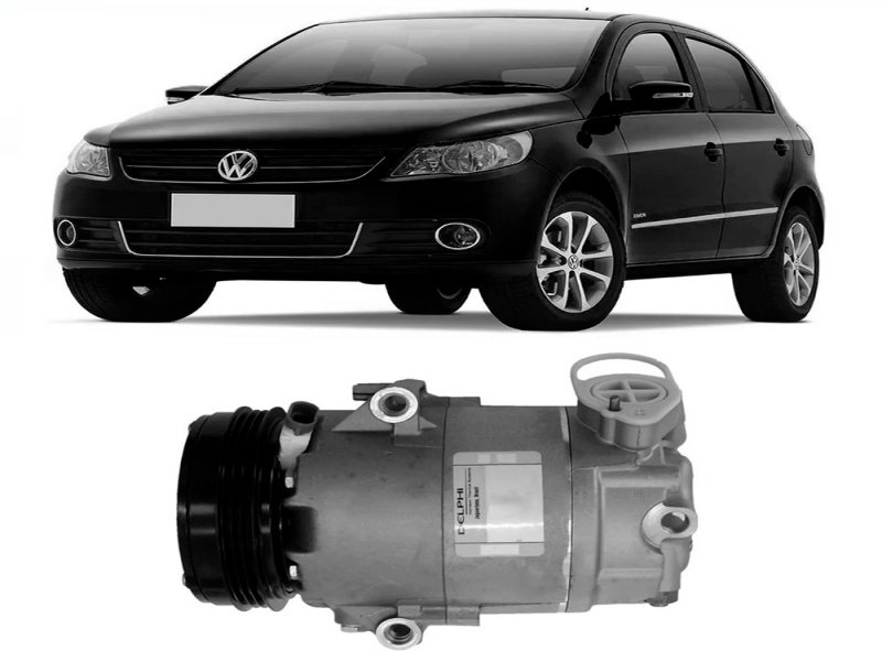 Compressor Ar Condicionado Gol G5 G6 1.0 1.6 2008 a 2015 Delphi sjc