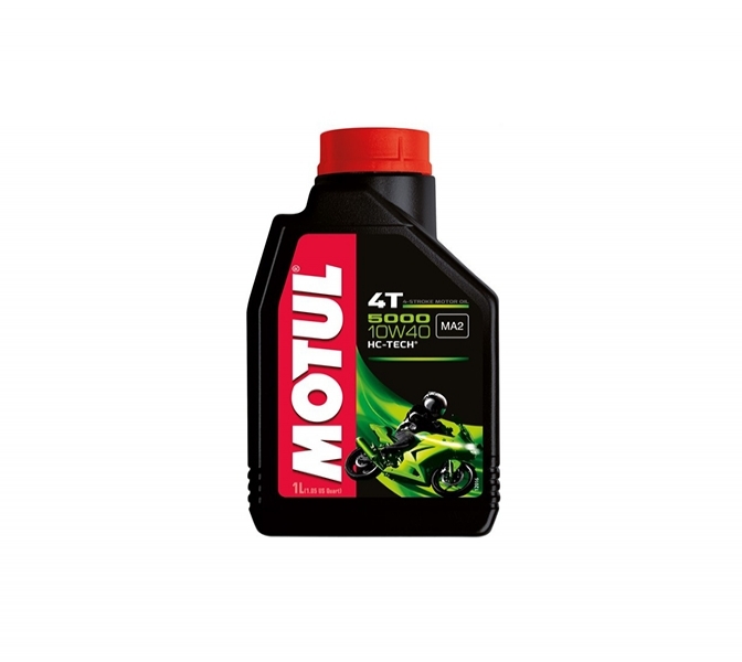 Óleo Motul 5000 10W40 4T semissintético para Motocicletas sjc